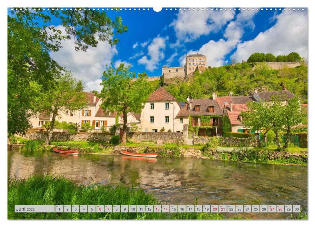 Bild: 9783457593363 | Frankreichs idyllische Dörfer (hochwertiger Premium Wandkalender...