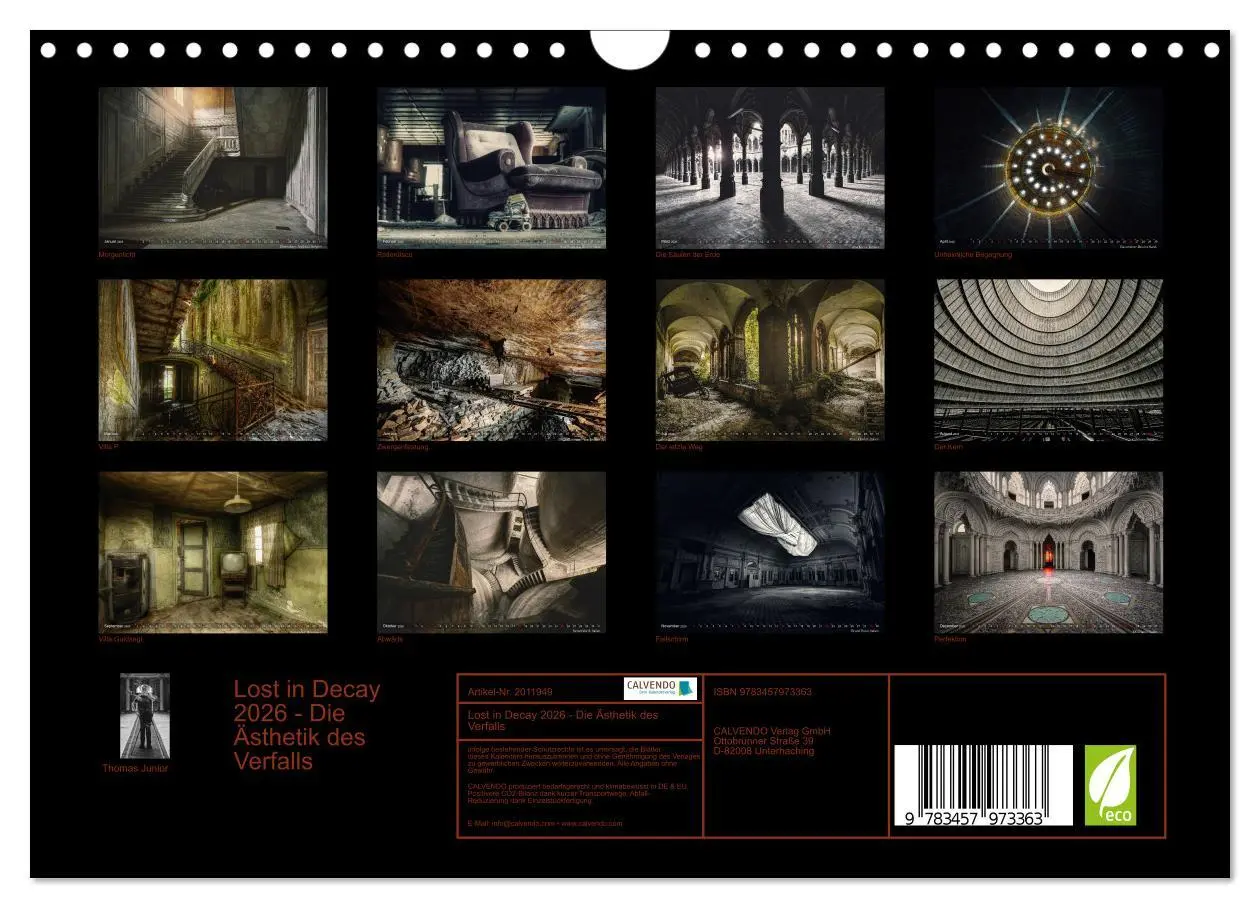 Bild: 9783457973363 | Lost in Decay 2026 - Die Ästhetik des Verfalls (Wandkalender 2026...