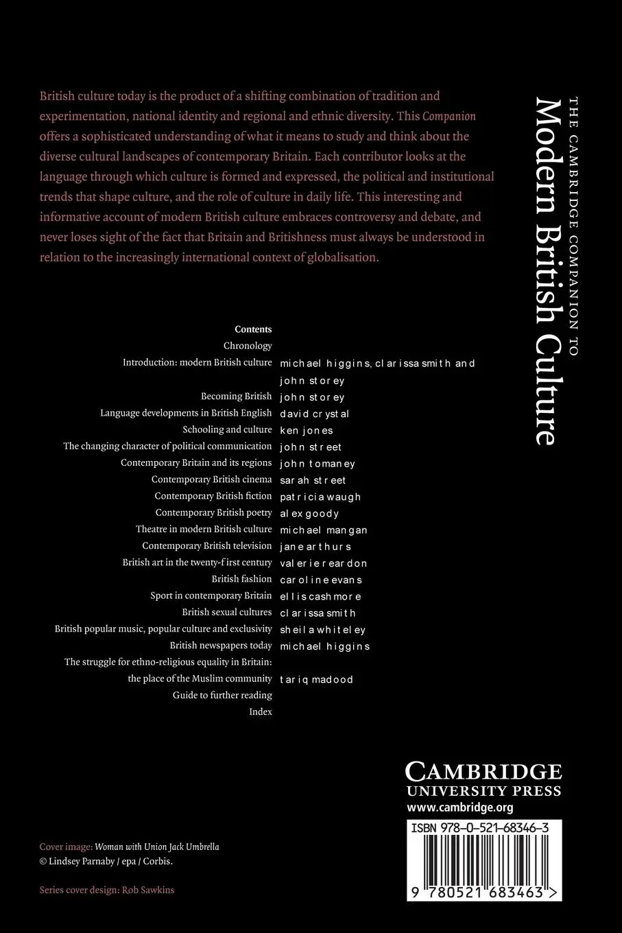 Rückseite: 9780521683463 | The Cambridge Companion to Modern British Culture | John Storey | Buch