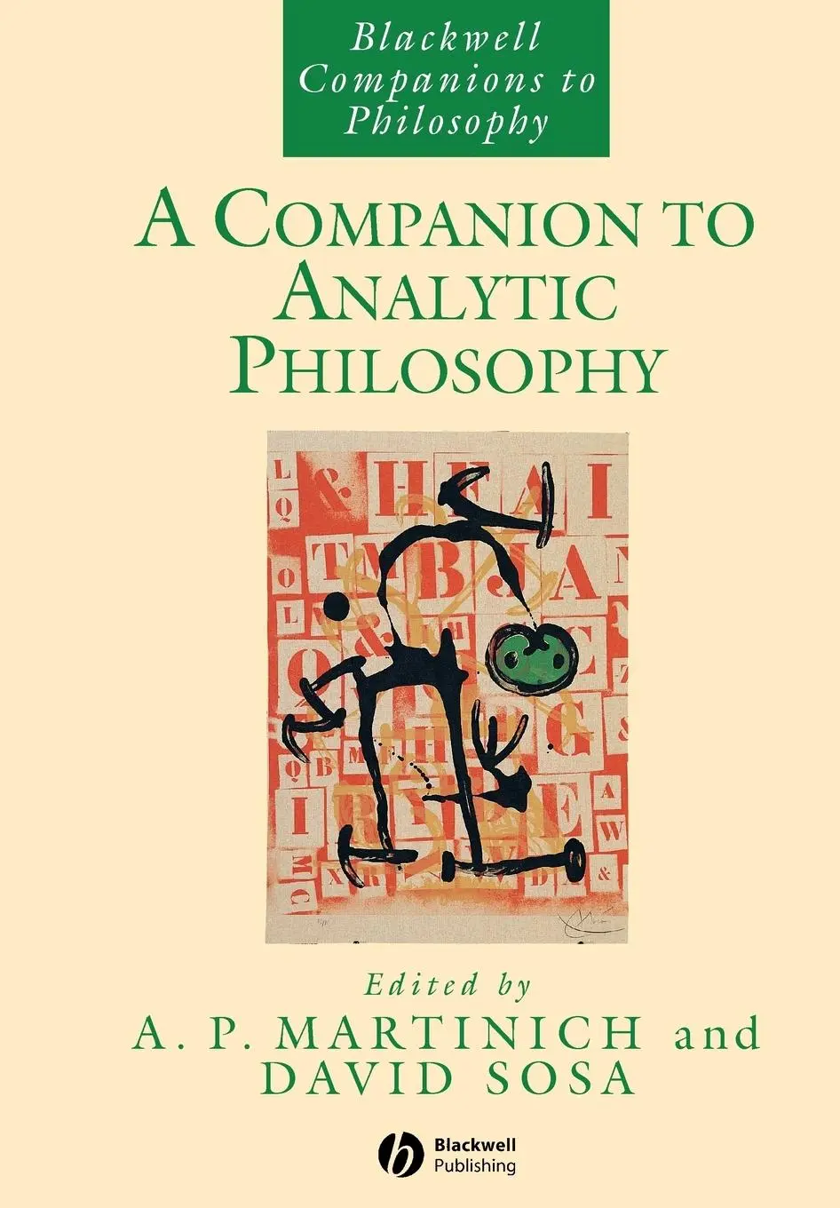 Cover: 9781405133463 | A Companion to Analytic Philosophy | A P Martinich (u. a.) | Buch