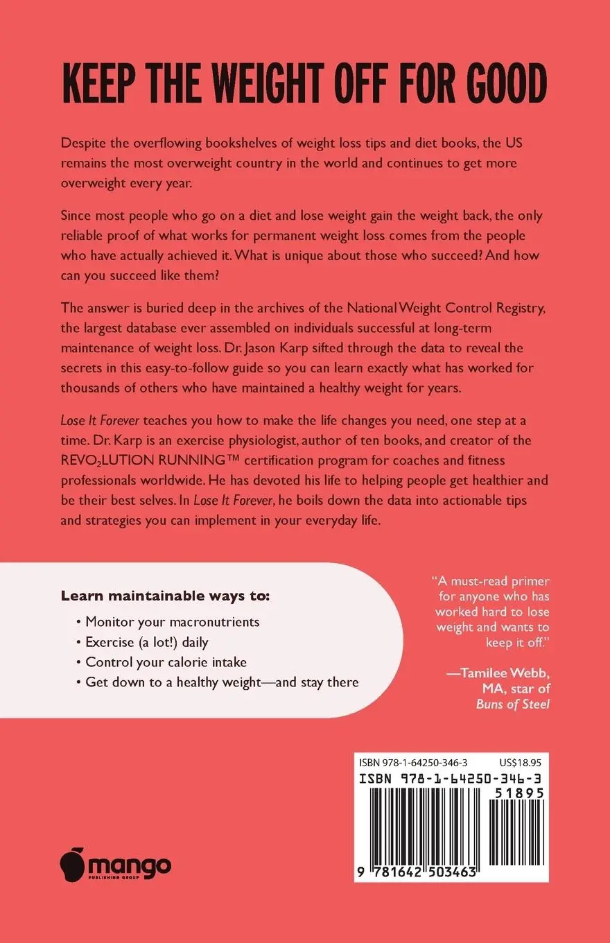 Rückseite: 9781642503463 | Lose It Forever | Jason R. Karp | Taschenbuch | Englisch | 2020