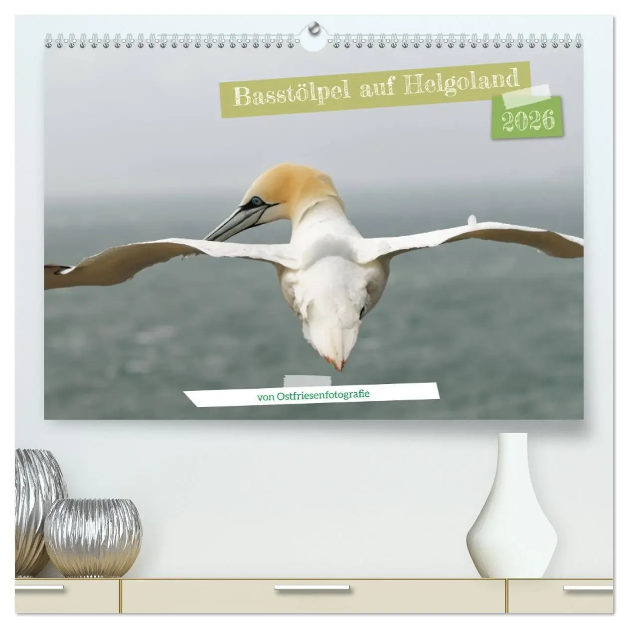 Cover: 9783457413463 | Basstölpel auf Helgoland - von Ostfriesenfotografie (hochwertiger...
