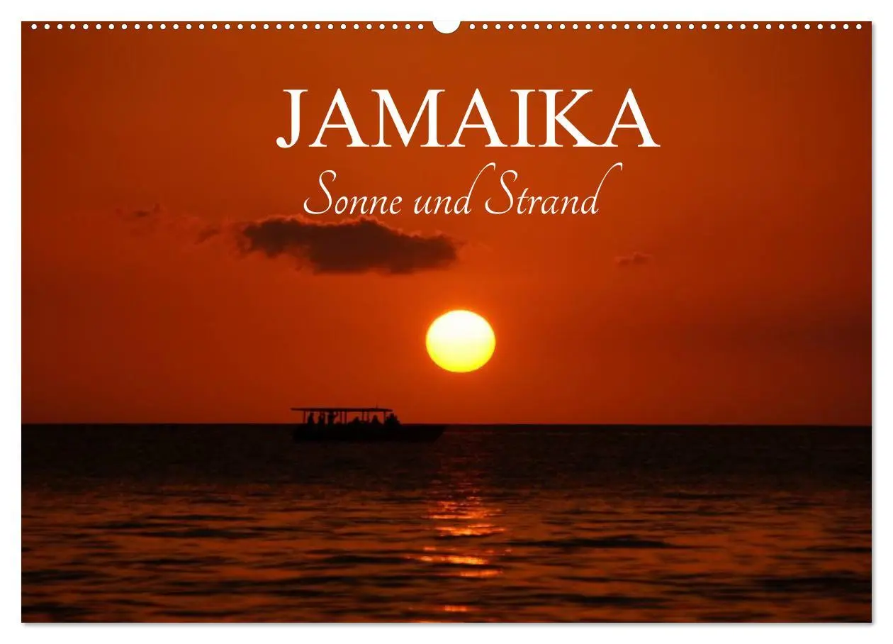 Cover: 9783516053463 | Jamaika Sonne und Strand (Wandkalender 2026 DIN A2 quer), CALVENDO...