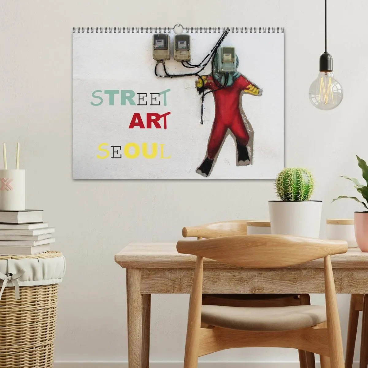 Bild: 9783594103463 | Street Art Seoul (Wandkalender 2027 DIN A3 quer), CALVENDO...
