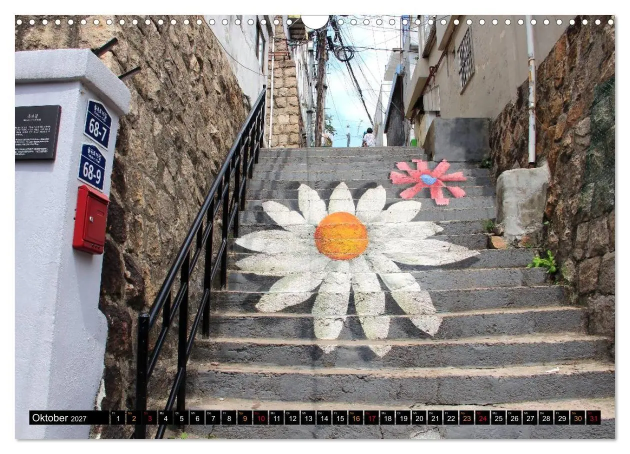 Bild: 9783594103463 | Street Art Seoul (Wandkalender 2027 DIN A3 quer), CALVENDO...
