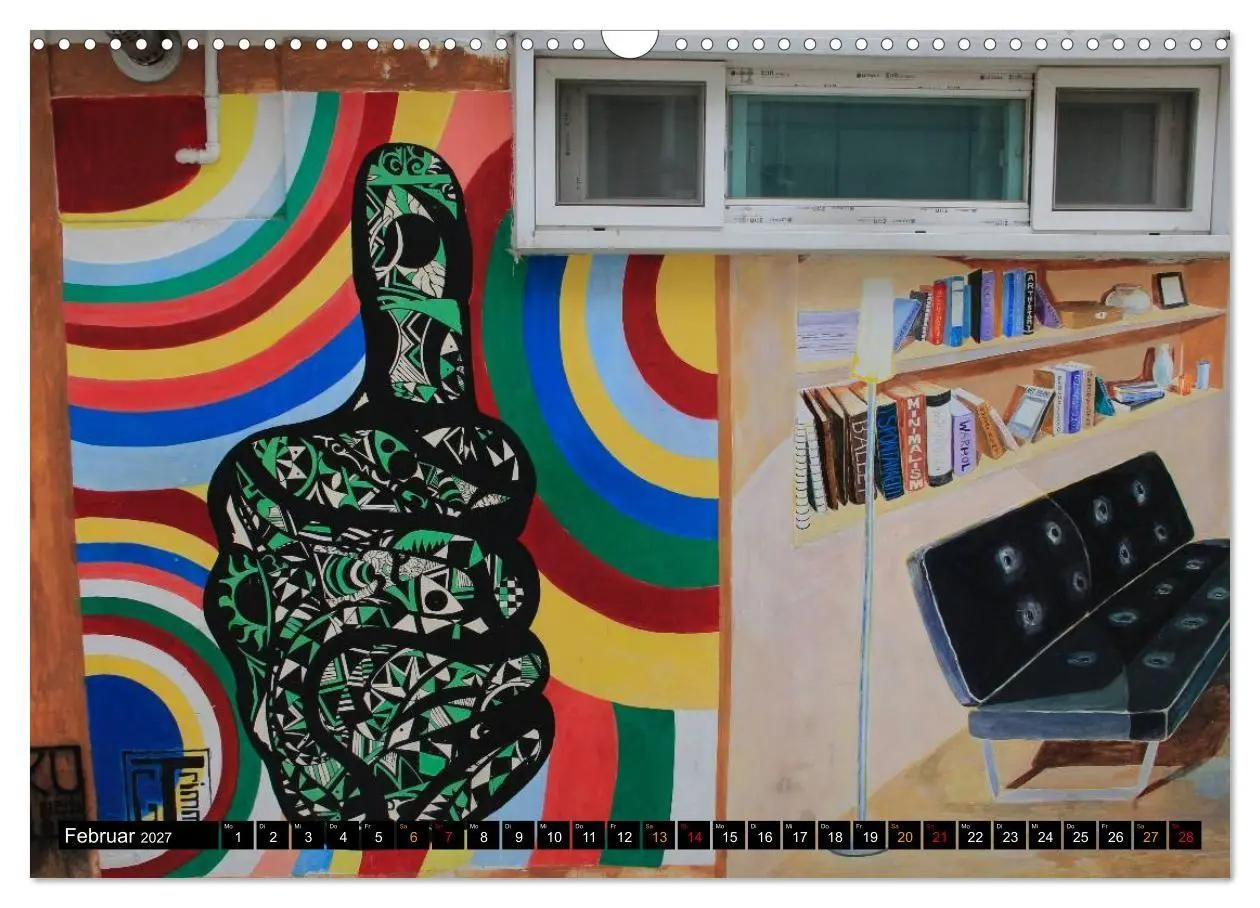 Bild: 9783594103463 | Street Art Seoul (Wandkalender 2027 DIN A3 quer), CALVENDO...