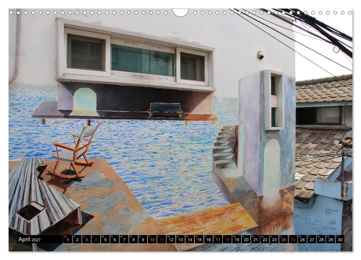 Bild: 9783594103463 | Street Art Seoul (Wandkalender 2027 DIN A3 quer), CALVENDO...