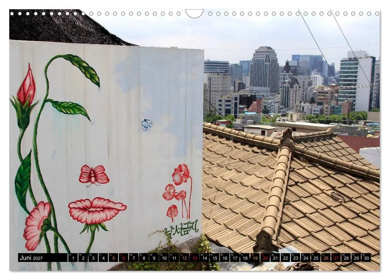 Bild: 9783594103463 | Street Art Seoul (Wandkalender 2027 DIN A3 quer), CALVENDO...