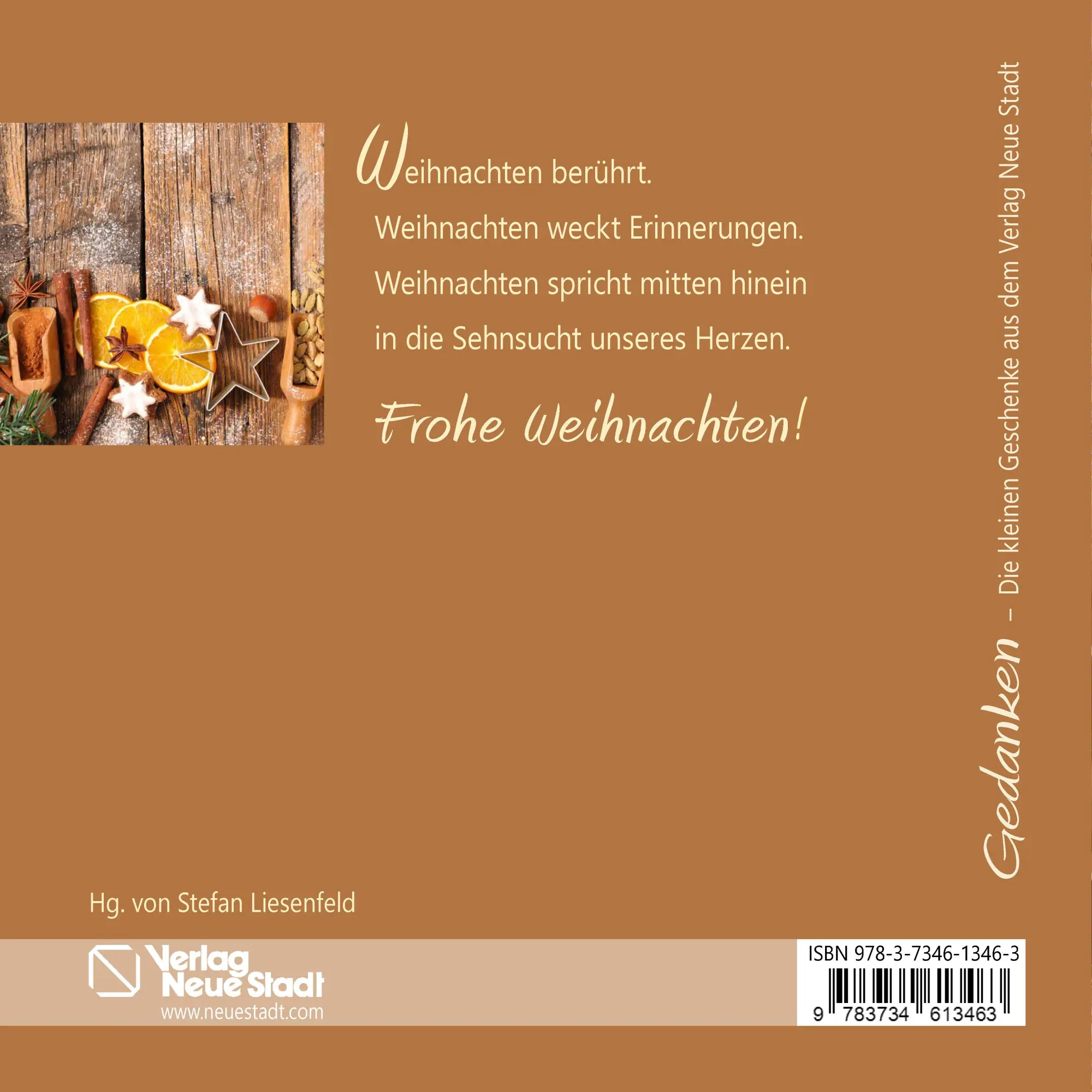 Rückseite: 9783734613463 | Frohe Weihnachten! | Gedanken | Stefan Liesenfeld | Broschüre | 24 S.