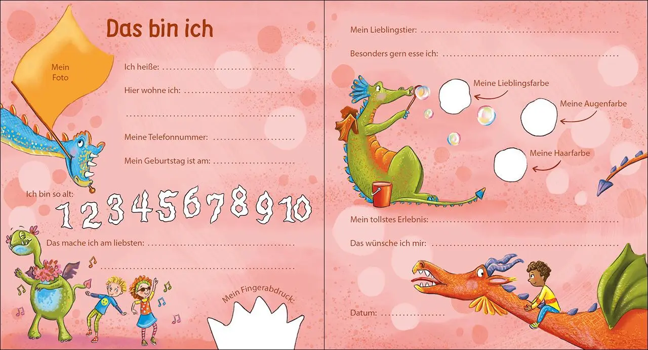 Bild: 9783743213463 | Meine Kindergarten-Freunde (Drachen) | Stefanie Klaßen | Buch | 64 S.