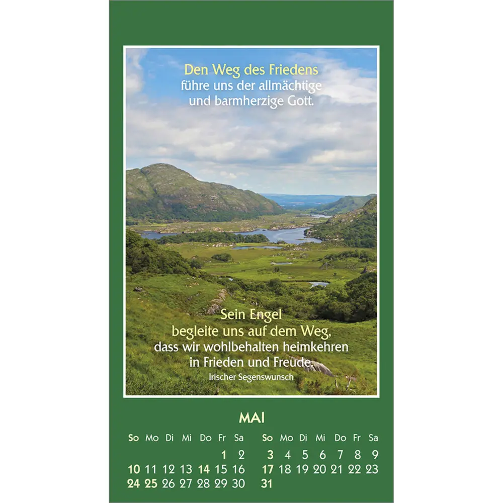 Bild: 9783754893463 | Möge Gott deinen Weg segnen 2026 | Kalender | Spiralbindung | Deutsch