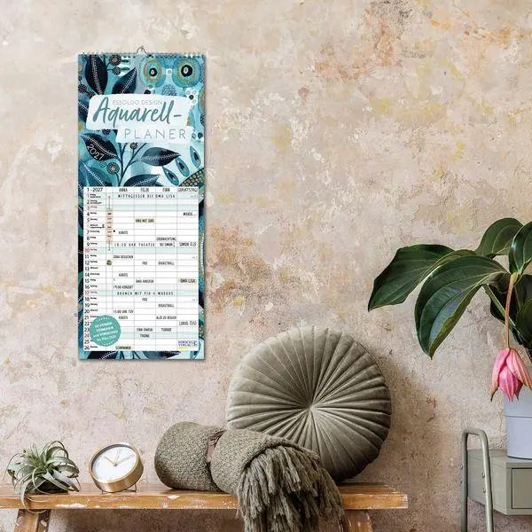 Bild: 9783819303463 | Aquarellplaner 2027 | Verlag Korsch | Kalender | 20 S. | Deutsch