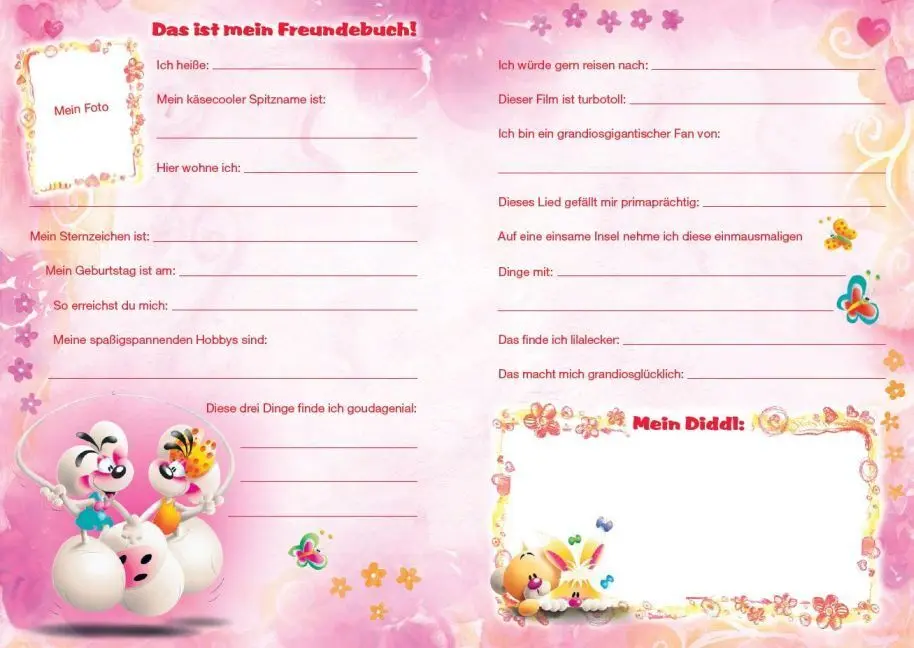 Bild: 9783833233463 | Diddl: Meine Freunde | Taschenbuch | 72 S. | Deutsch | 2016