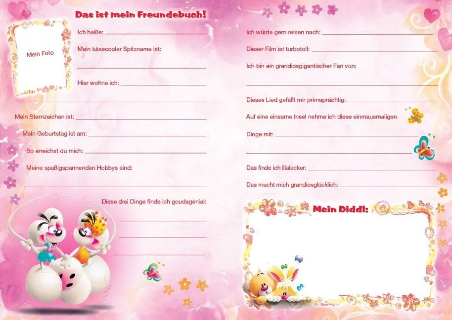 Bild: 9783833233463 | Diddl: Meine Freunde | Taschenbuch | 72 S. | Deutsch | 2016