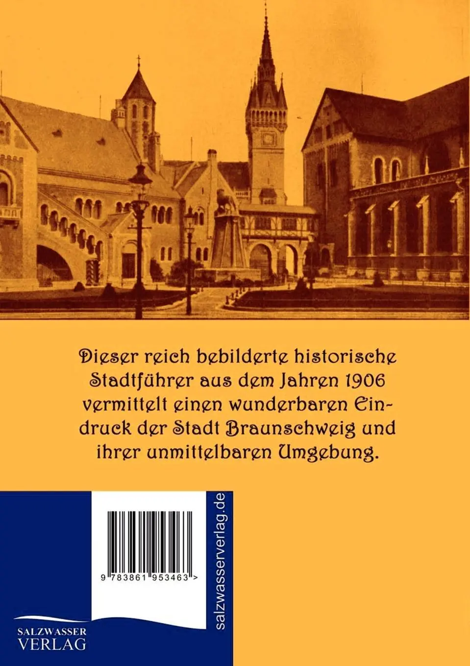 Rückseite: 9783861953463 | Historischer Führer durch die Stadt Braunschweig | (Hg. | Taschenbuch