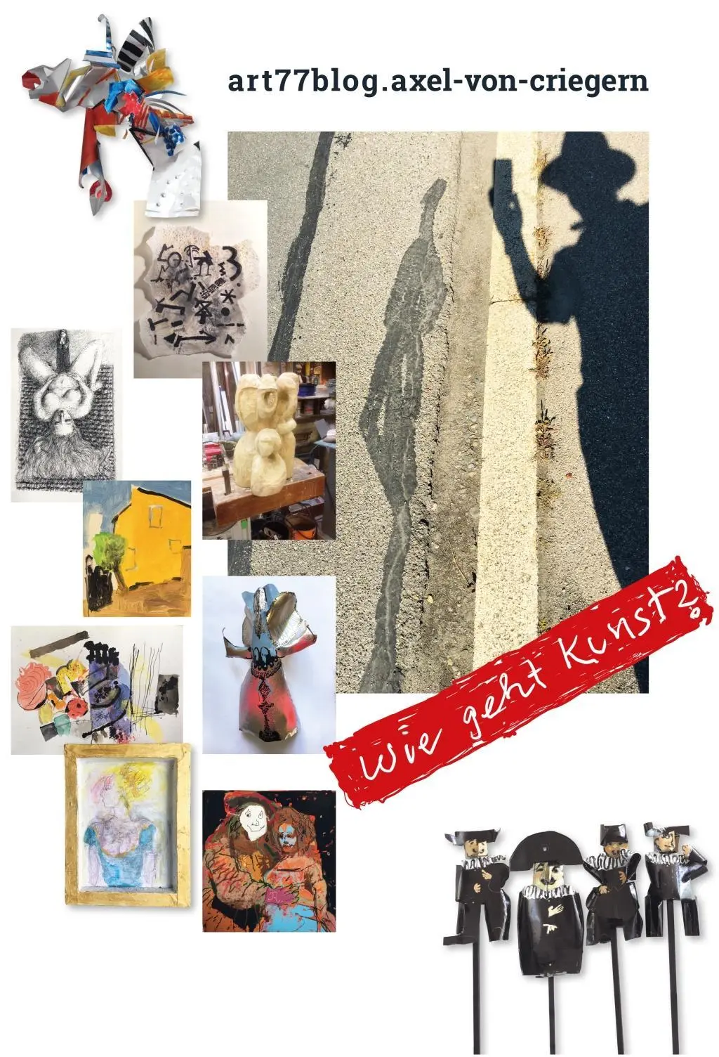Cover: 9783947563463 | Axel von Criegern: art77blog - Wie geht Kunst? | Axel von Criegern