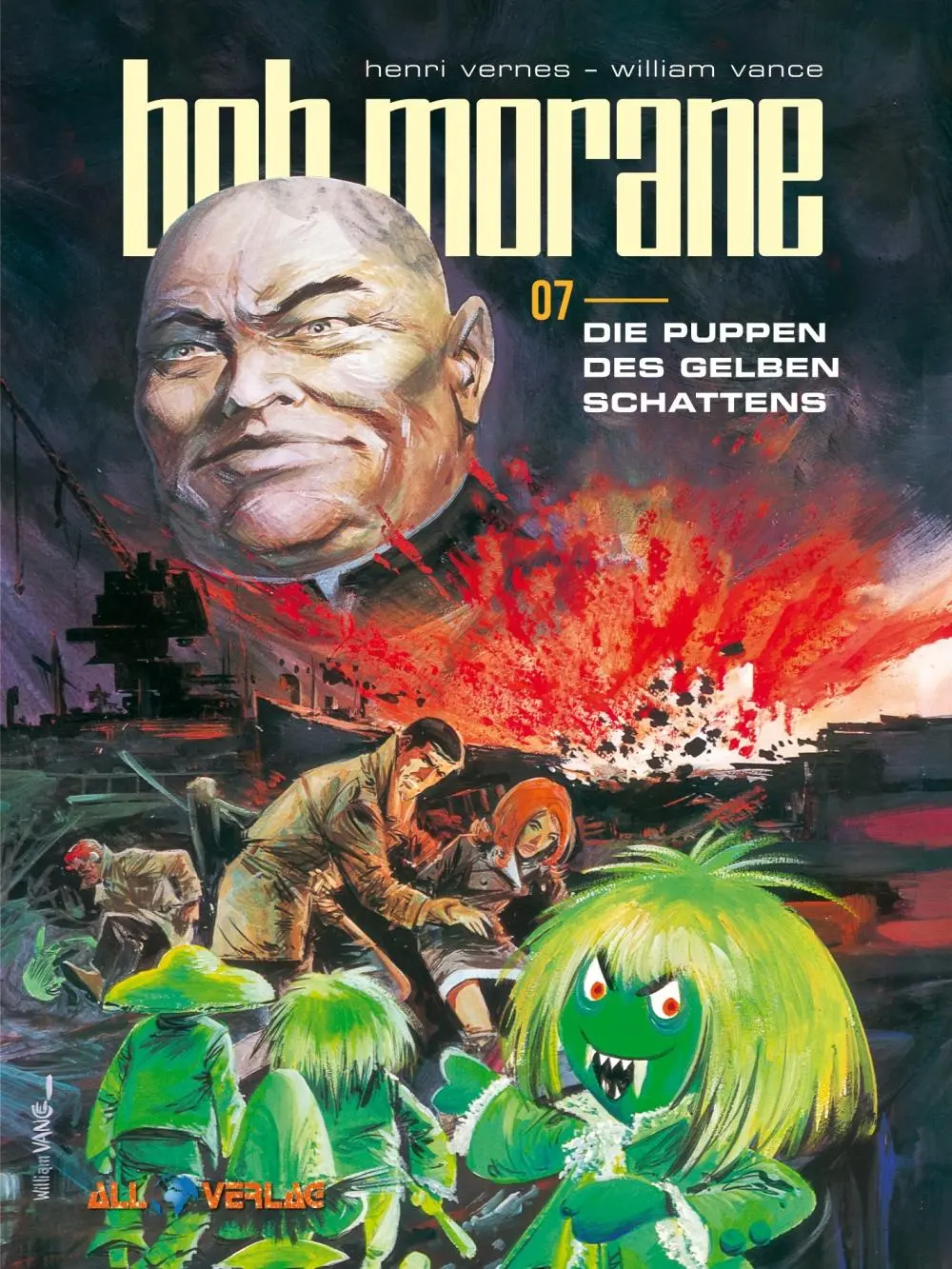 Cover: 9783968043463 | Bob Morane 7 (All Verlag) | Die Puppen des gelben Schatten | Buch