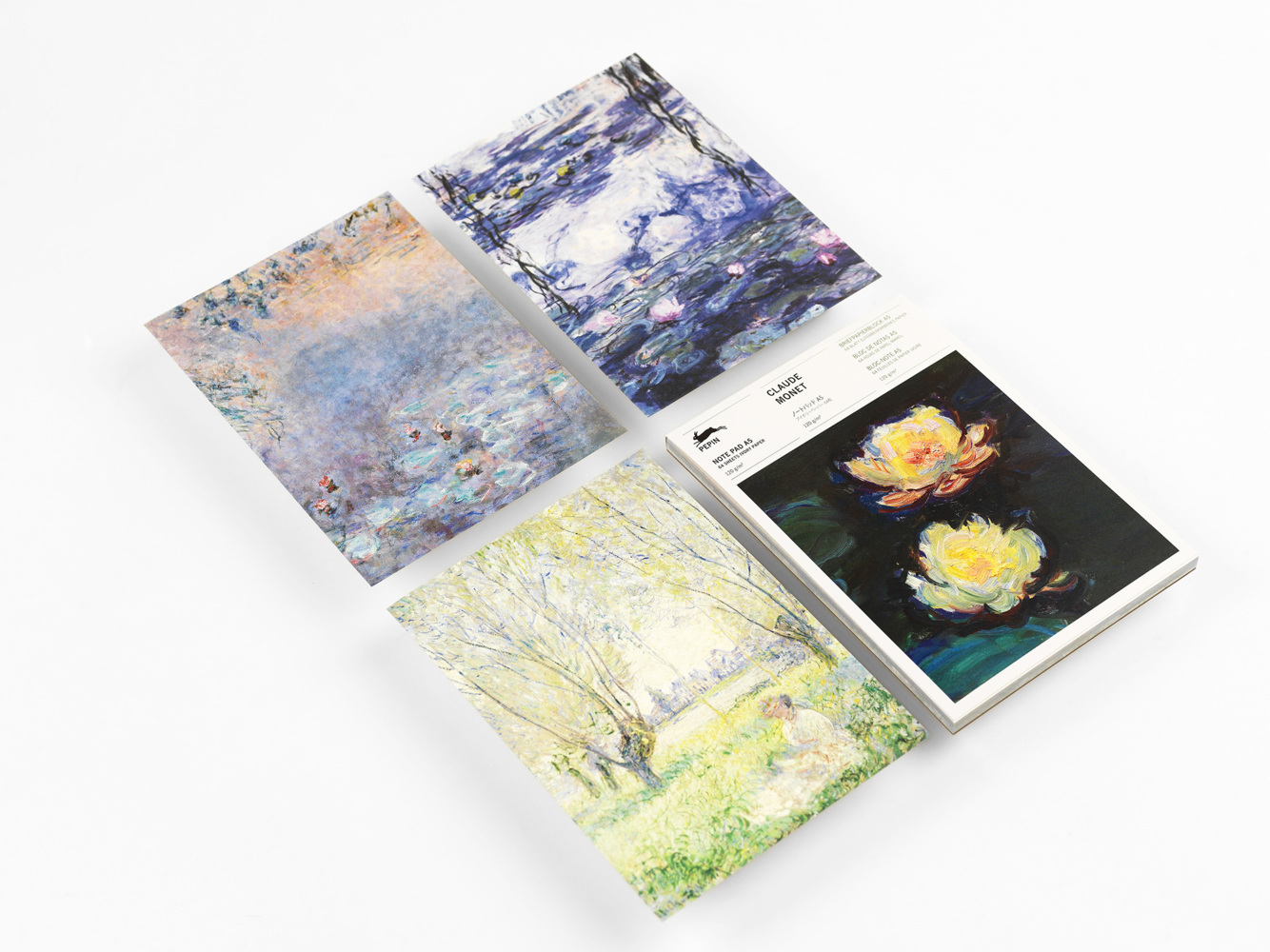 Bild: 9789460093463 | Claude Monet | Writing Paper &amp; Note Pad A5 | Pepin van Roojen | 64 S.