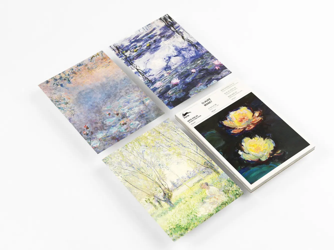 Bild: 9789460093463 | Claude Monet | Writing Paper &amp; Note Pad A5 | Pepin van Roojen | 64 S.