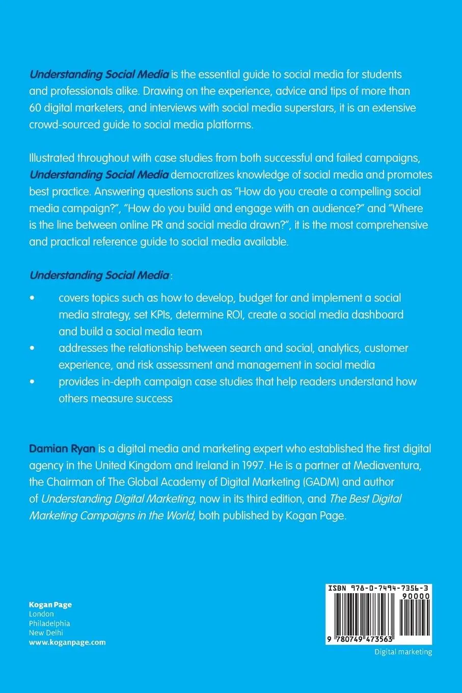 Rückseite: 9780749473563 | Understanding Social Media | Damian Ryan | Taschenbuch | Englisch
