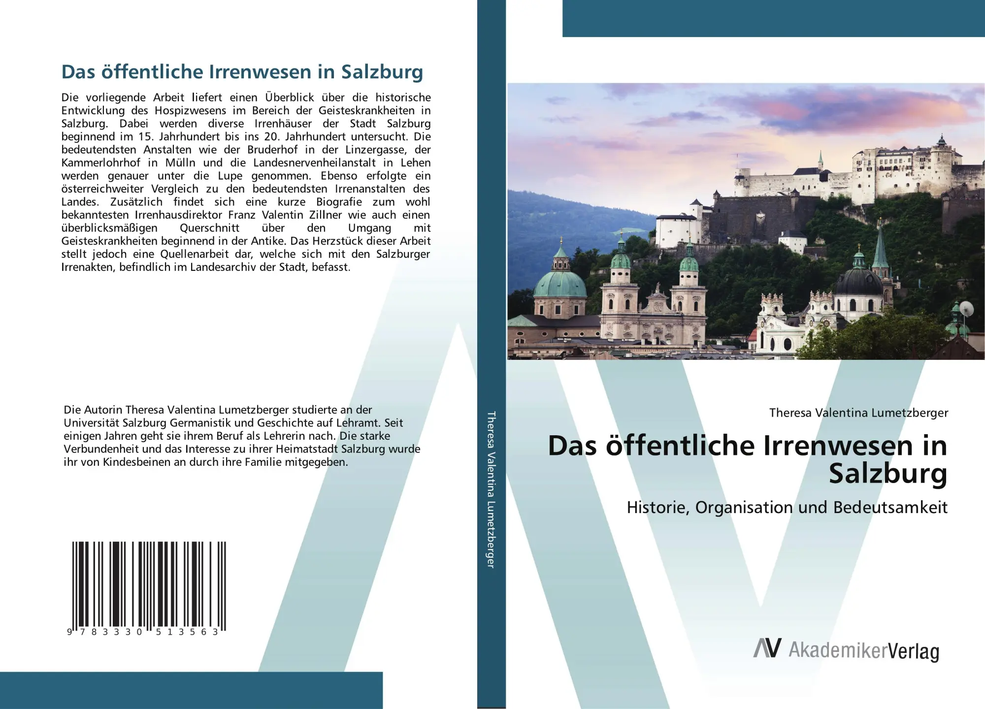 Cover: 9783330513563 | Das öffentliche Irrenwesen in Salzburg | Lumetzberger | Taschenbuch