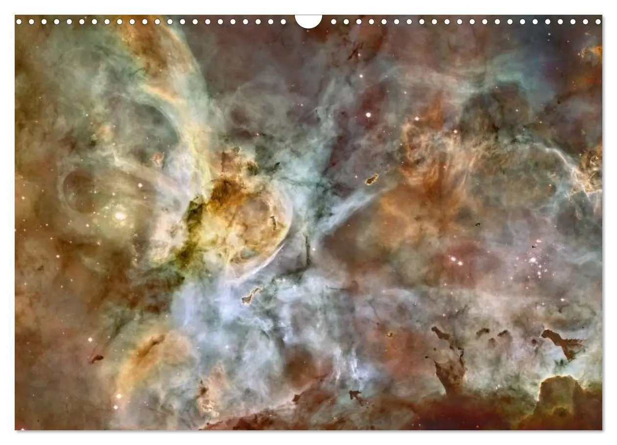 Bild: 9783435483563 | Der Weltraum. Spektakuläre Gasnebel und Galaxien (Wandkalender 2025...