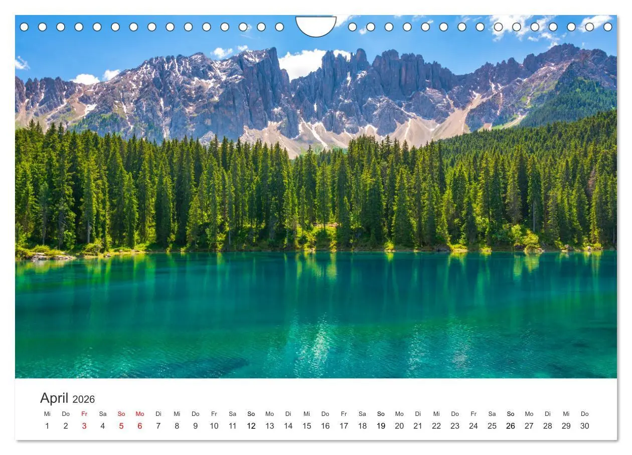 Bild: 9783457643563 | Traumdestination Italien (Wandkalender 2026 DIN A4 quer), CALVENDO...