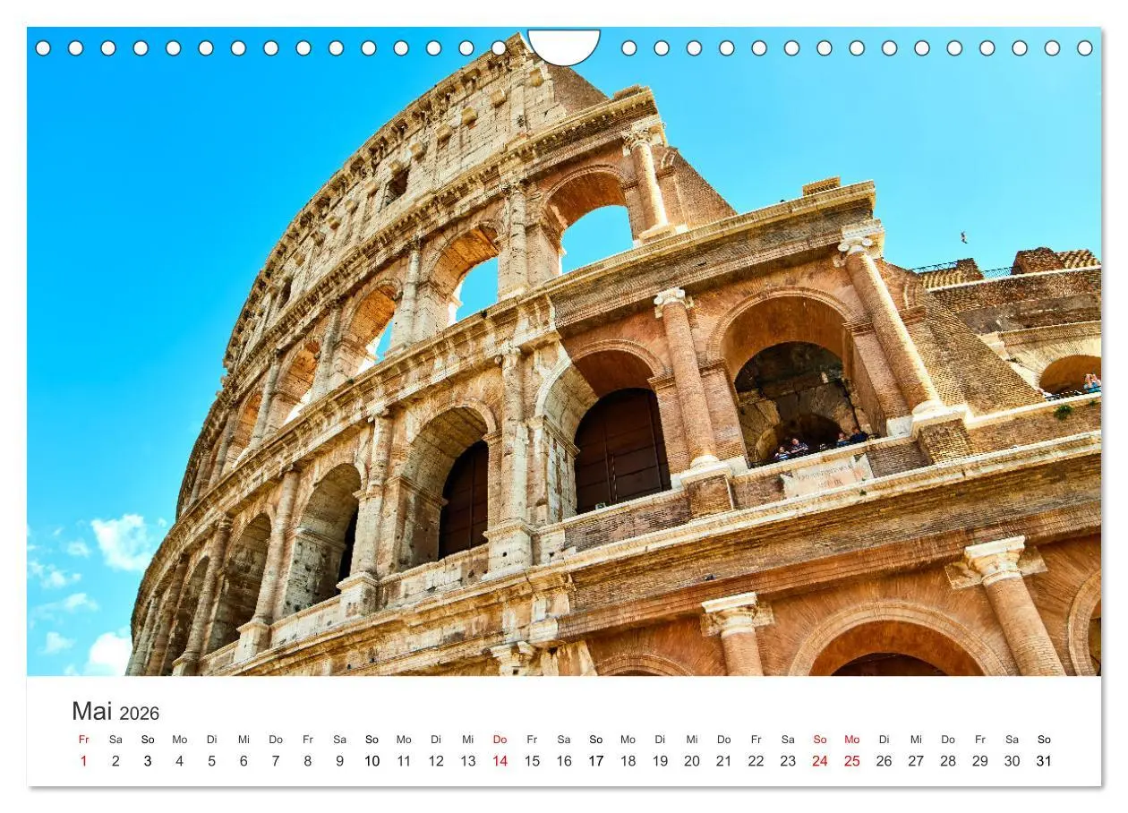 Bild: 9783457643563 | Traumdestination Italien (Wandkalender 2026 DIN A4 quer), CALVENDO...