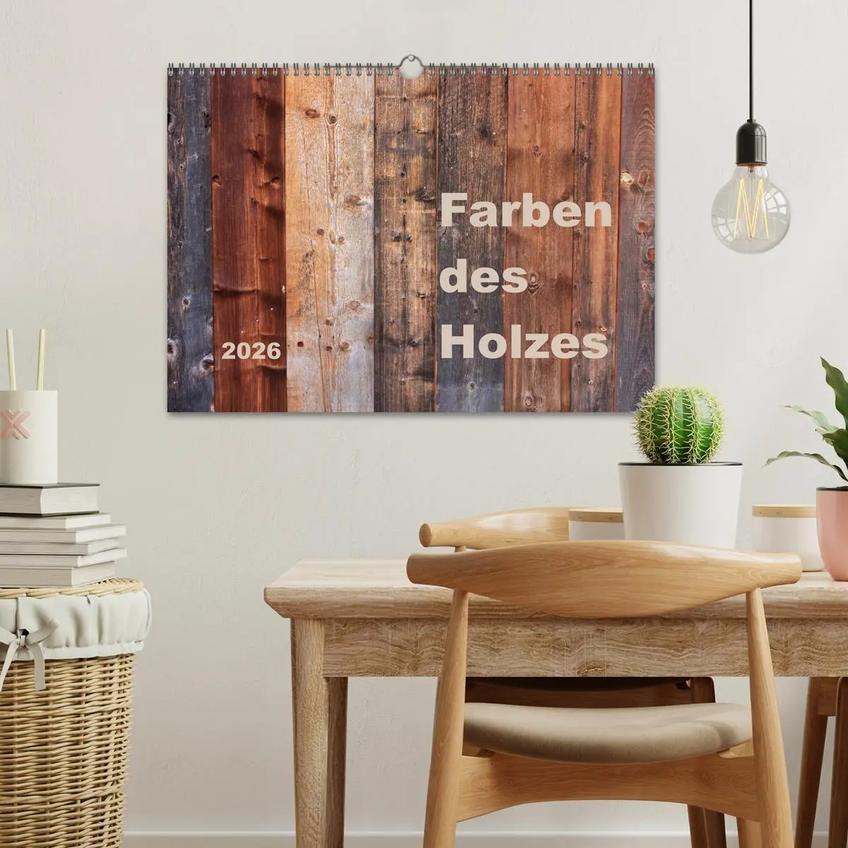 Bild: 9783457953563 | Farben des Holzes (Wandkalender 2026 DIN A3 quer), CALVENDO...