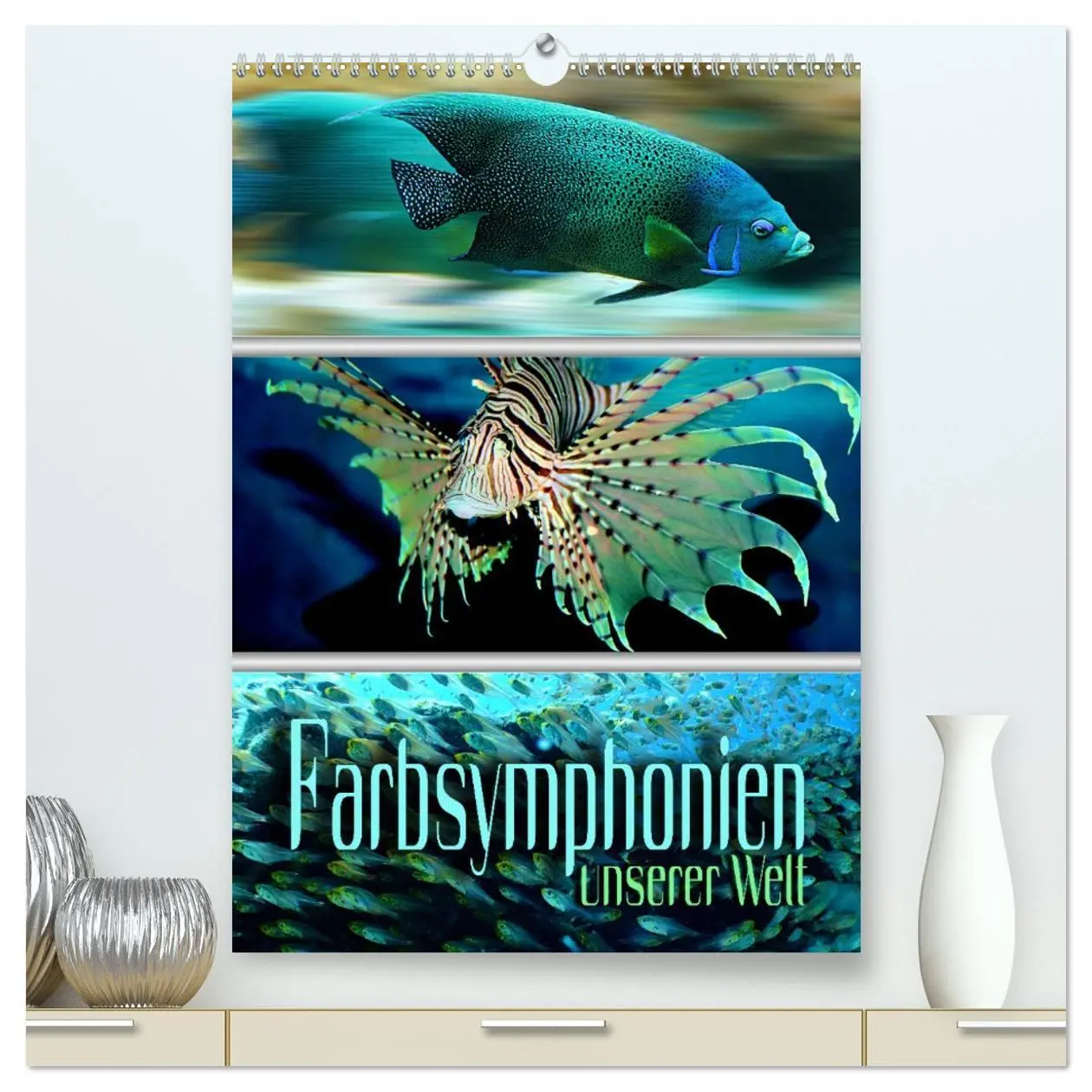 Cover: 9783516353563 | Farbsymphonien unserer Welt (hochwertiger Premium Wandkalender 2026...