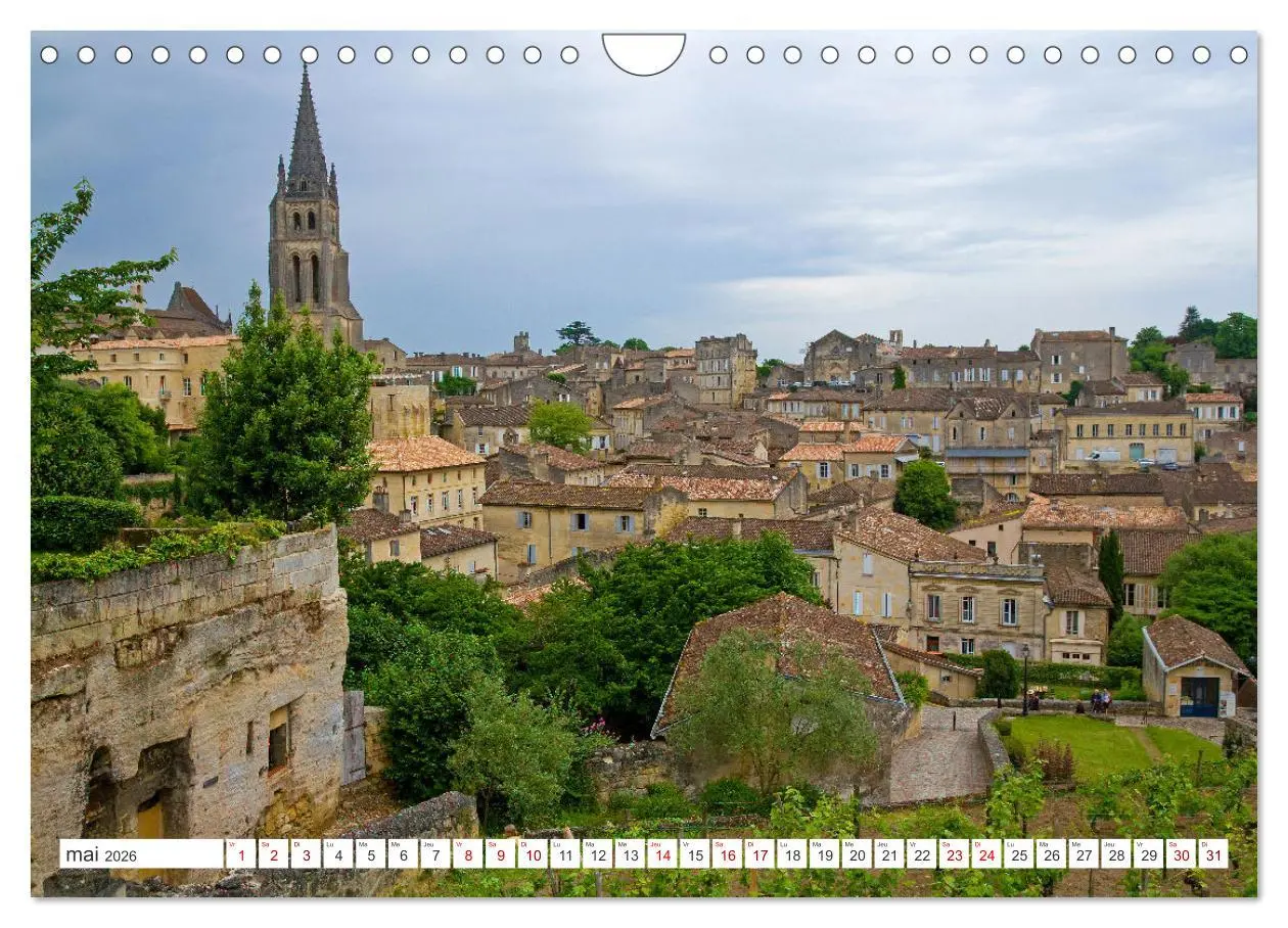 Bild: 9783516593563 | Découvrir la région Nouvelle-Aquitaine (Calendrier mural 2026 DIN...