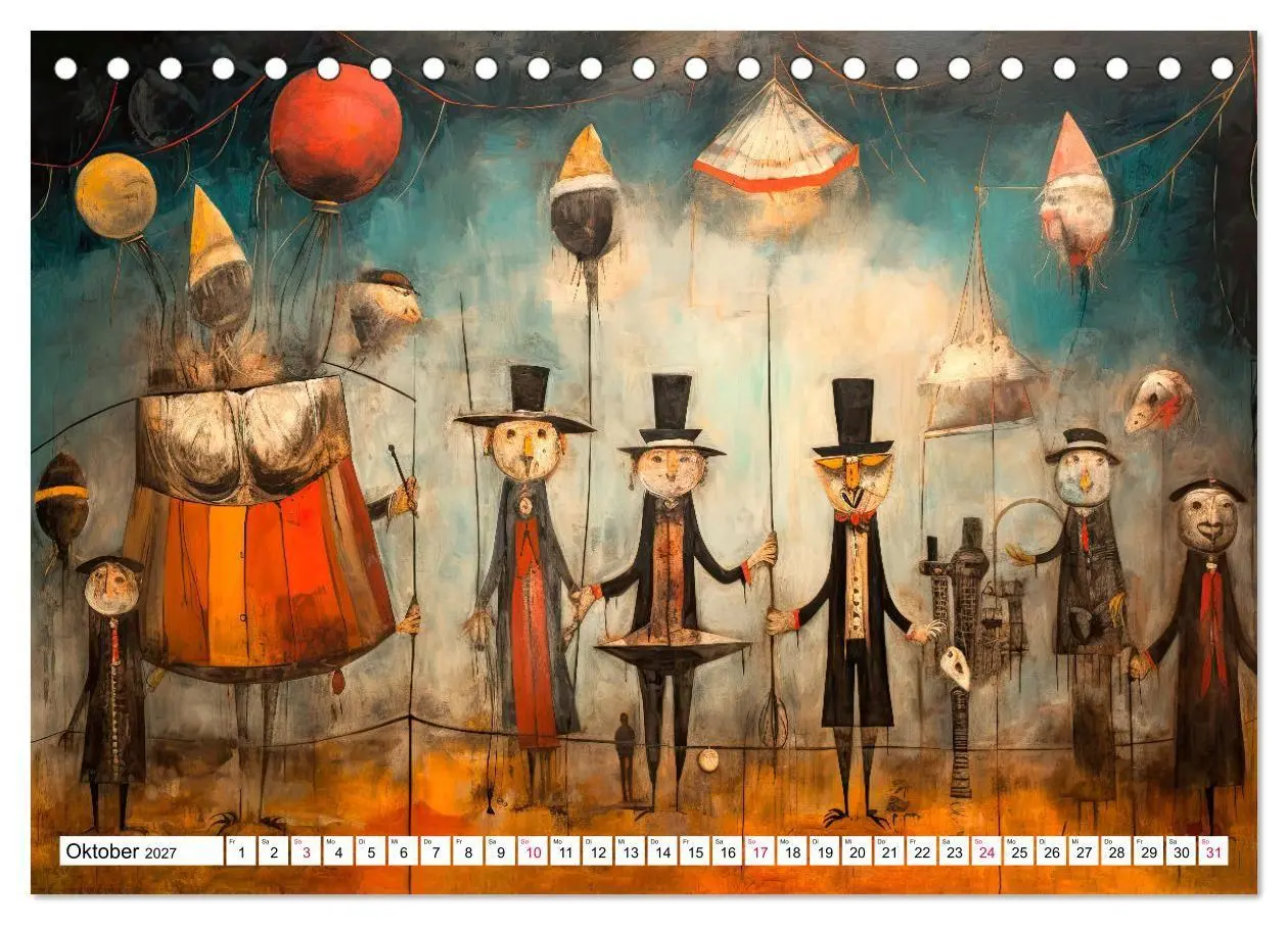 Bild: 9783569203563 | Gedankenreise in eine surreale Welt (Tischkalender 2027 DIN A5...