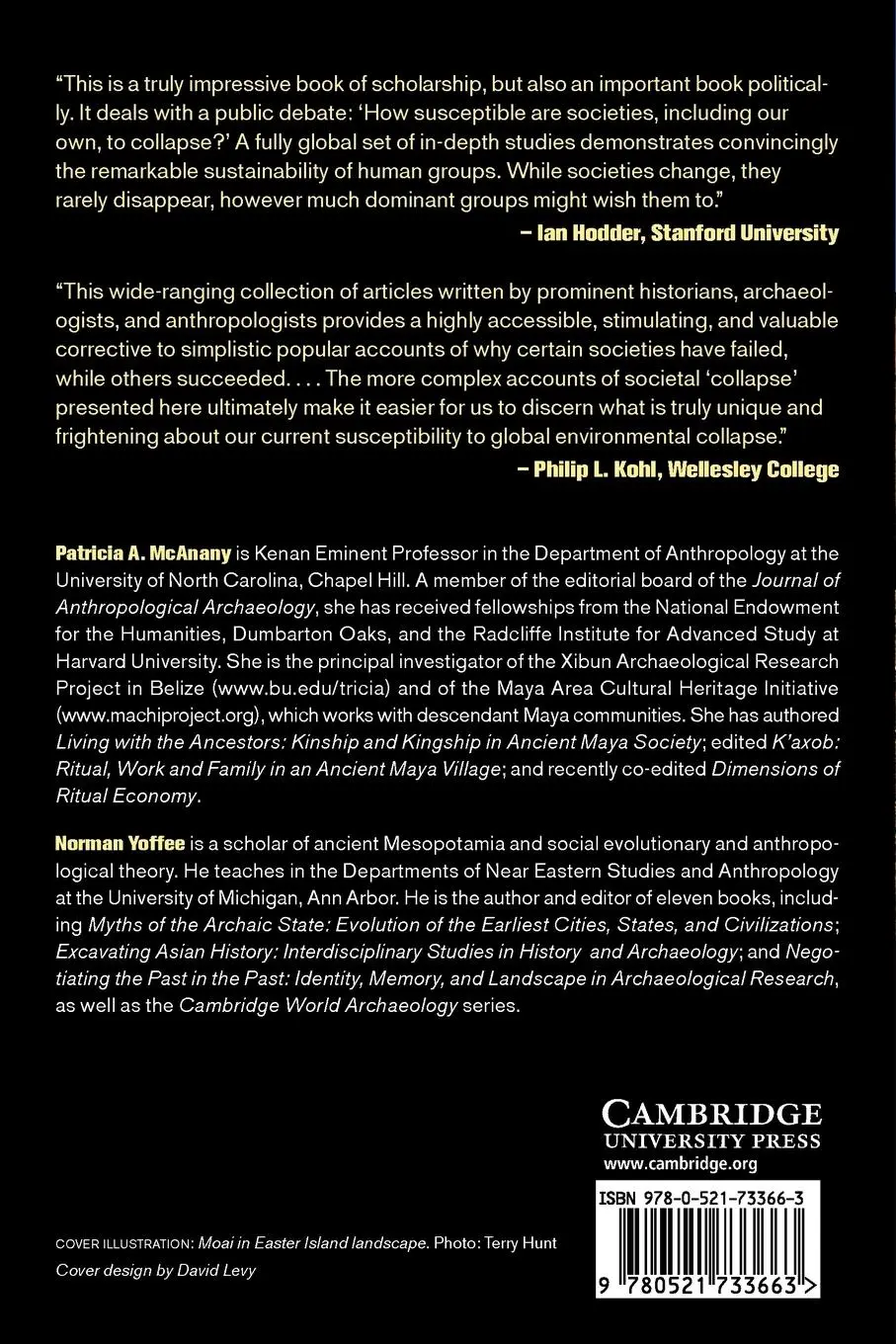 Rückseite: 9780521733663 | Questioning Collapse | Patricia A. Mcanany (u. a.) | Taschenbuch