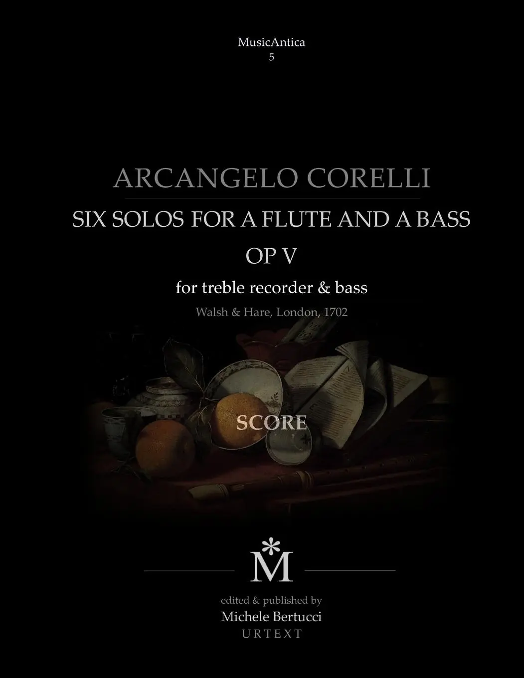Cover: 9781445713663 | Corelli Six solos for a flute and a bass with the Follia | Bertucci