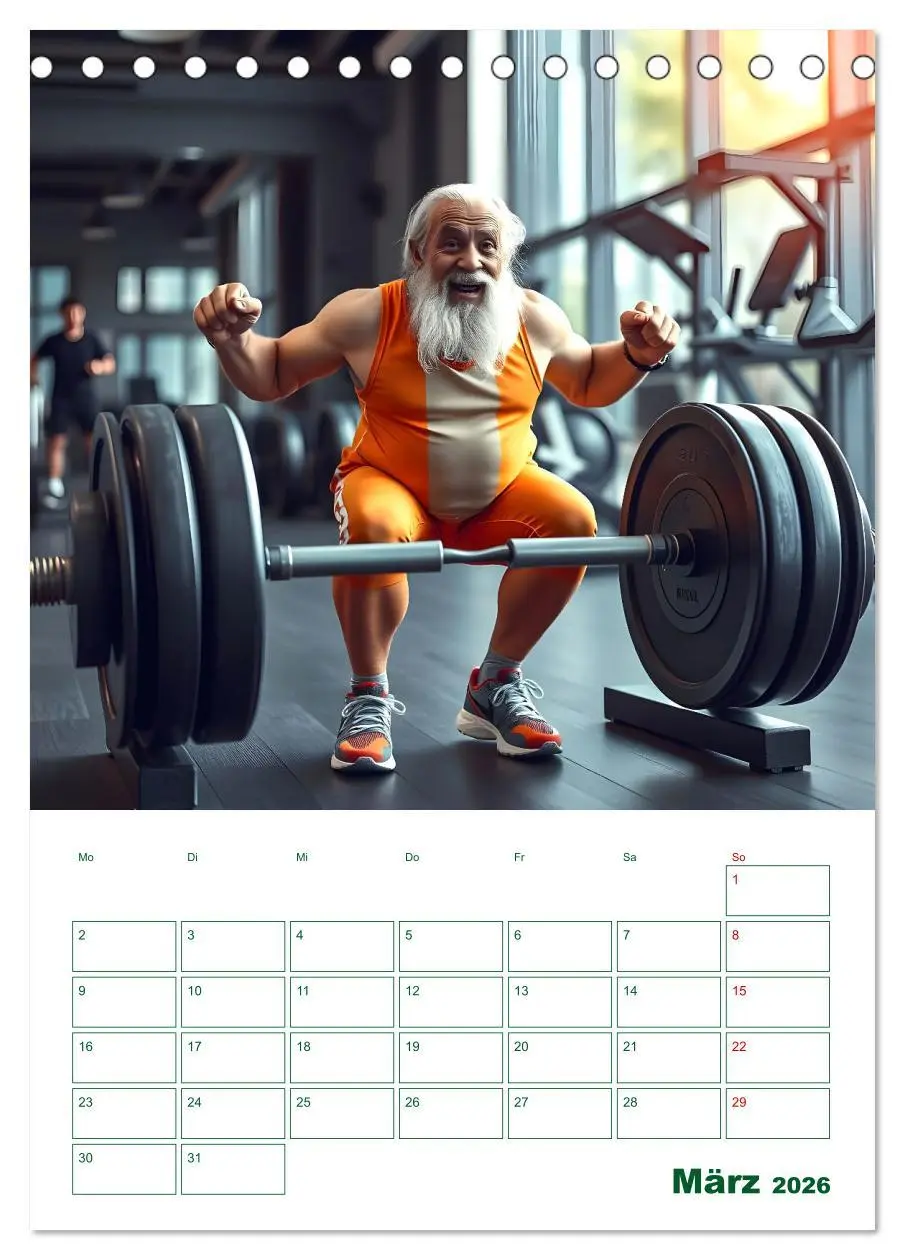 Bild: 9783457253663 | Alt, aber oho - Graue Haare, bunte Abenteuer (Tischkalender 2026...