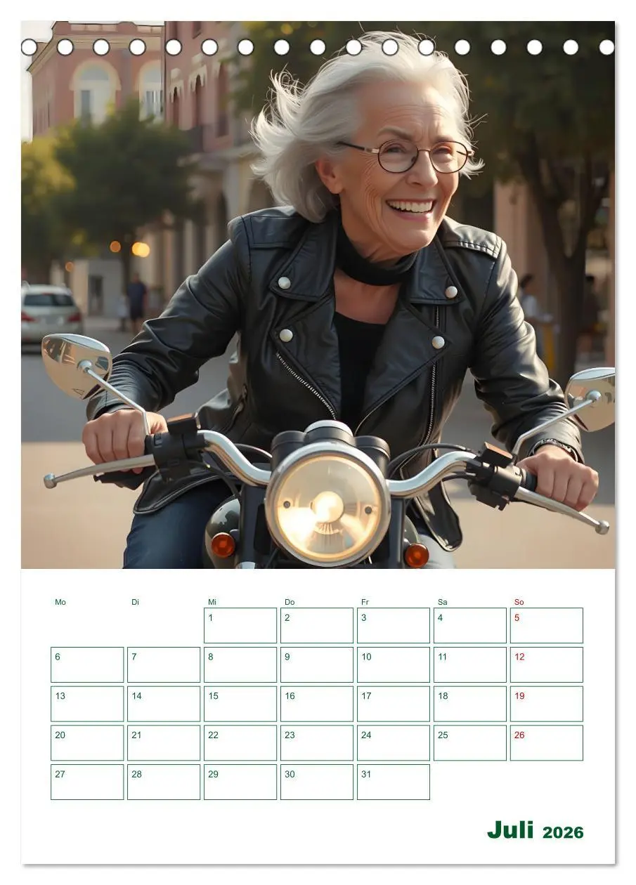 Bild: 9783457253663 | Alt, aber oho - Graue Haare, bunte Abenteuer (Tischkalender 2026...