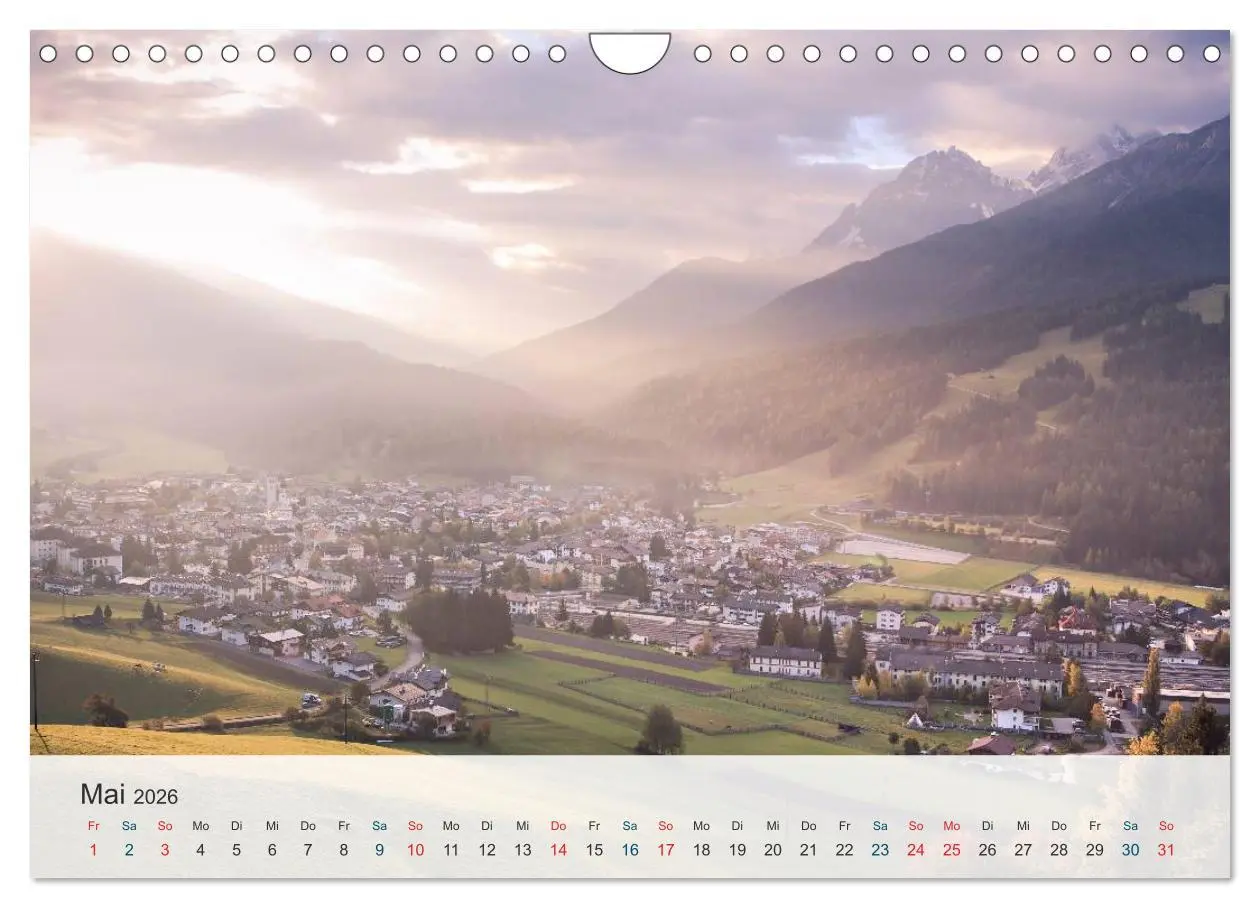 Bild: 9783516033663 | Dolomiten - Rundreise um Drei Zinnen (Wandkalender 2026 DIN A4...