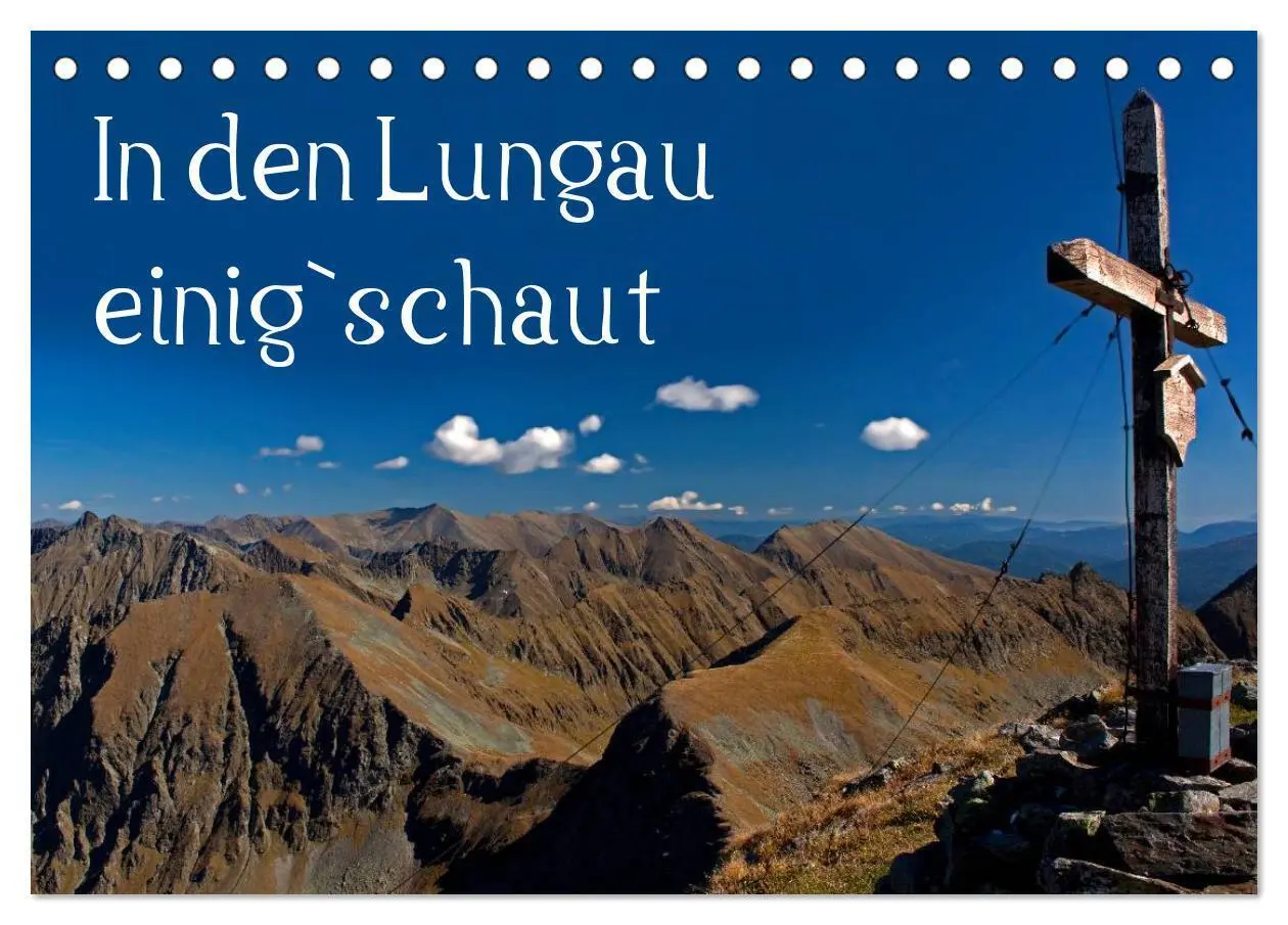 Cover: 9783516103663 | In den Lungau einig`schaut (Tischkalender 2026 DIN A5 quer),...
