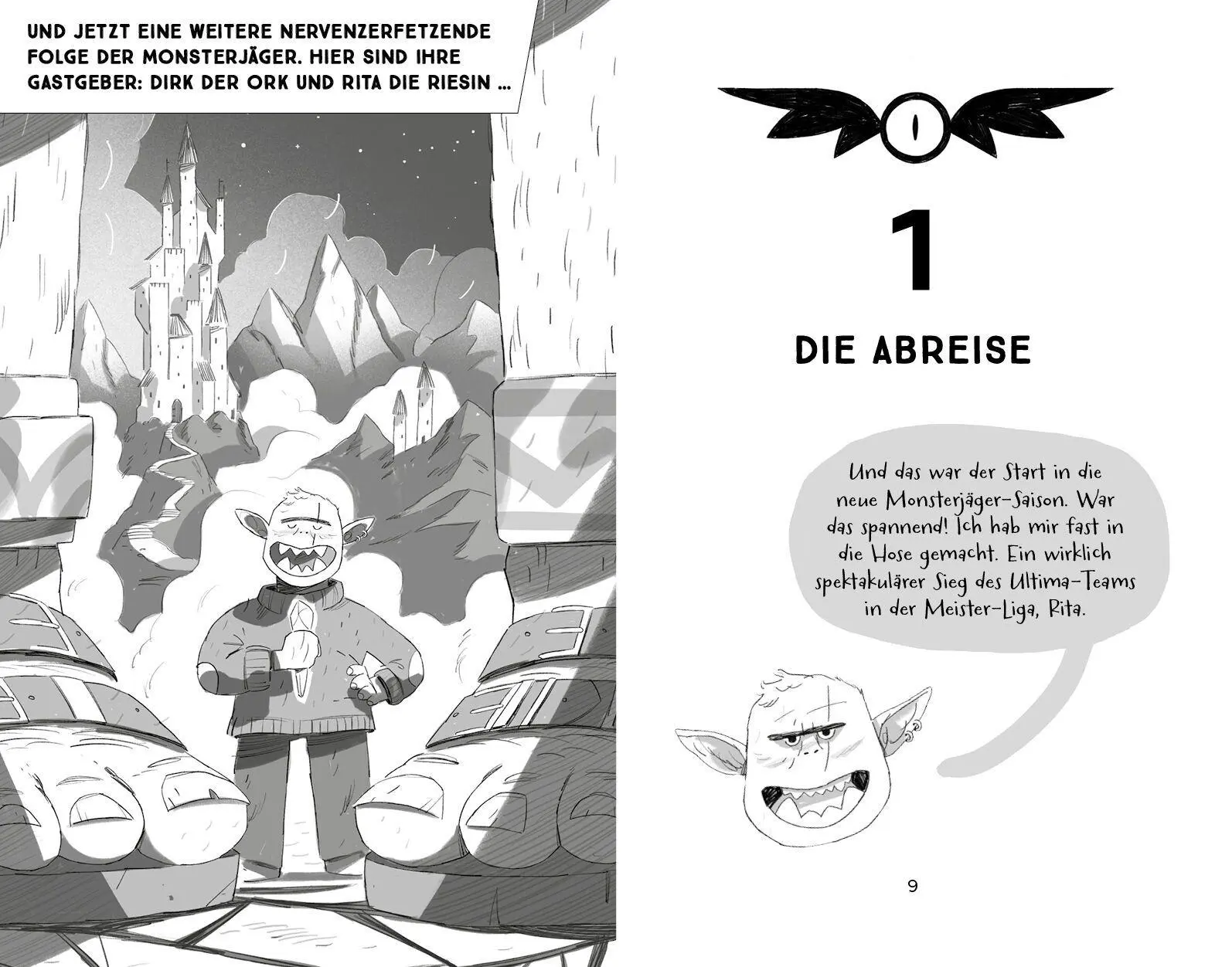 Bild: 9783570183663 | Monsterjäger | Kieran Larwood | Buch | Die Monsterjäger-Reihe | 240 S.