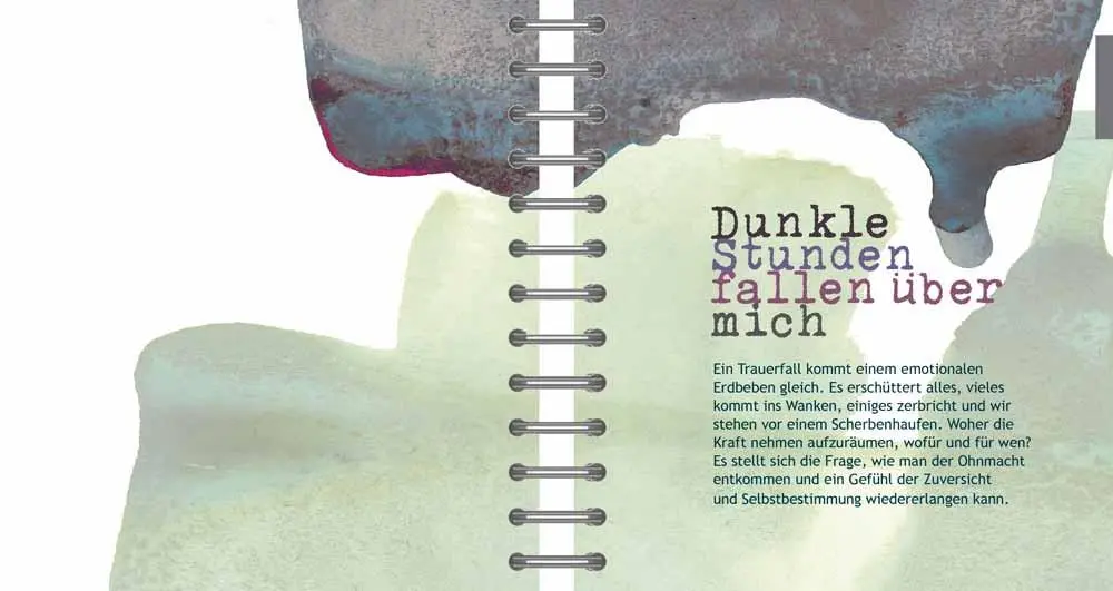 Bild: 9783690283663 | Mein Trauer Weg Buch | Trauernotizen für L(i)ebende | Angela Holzmann