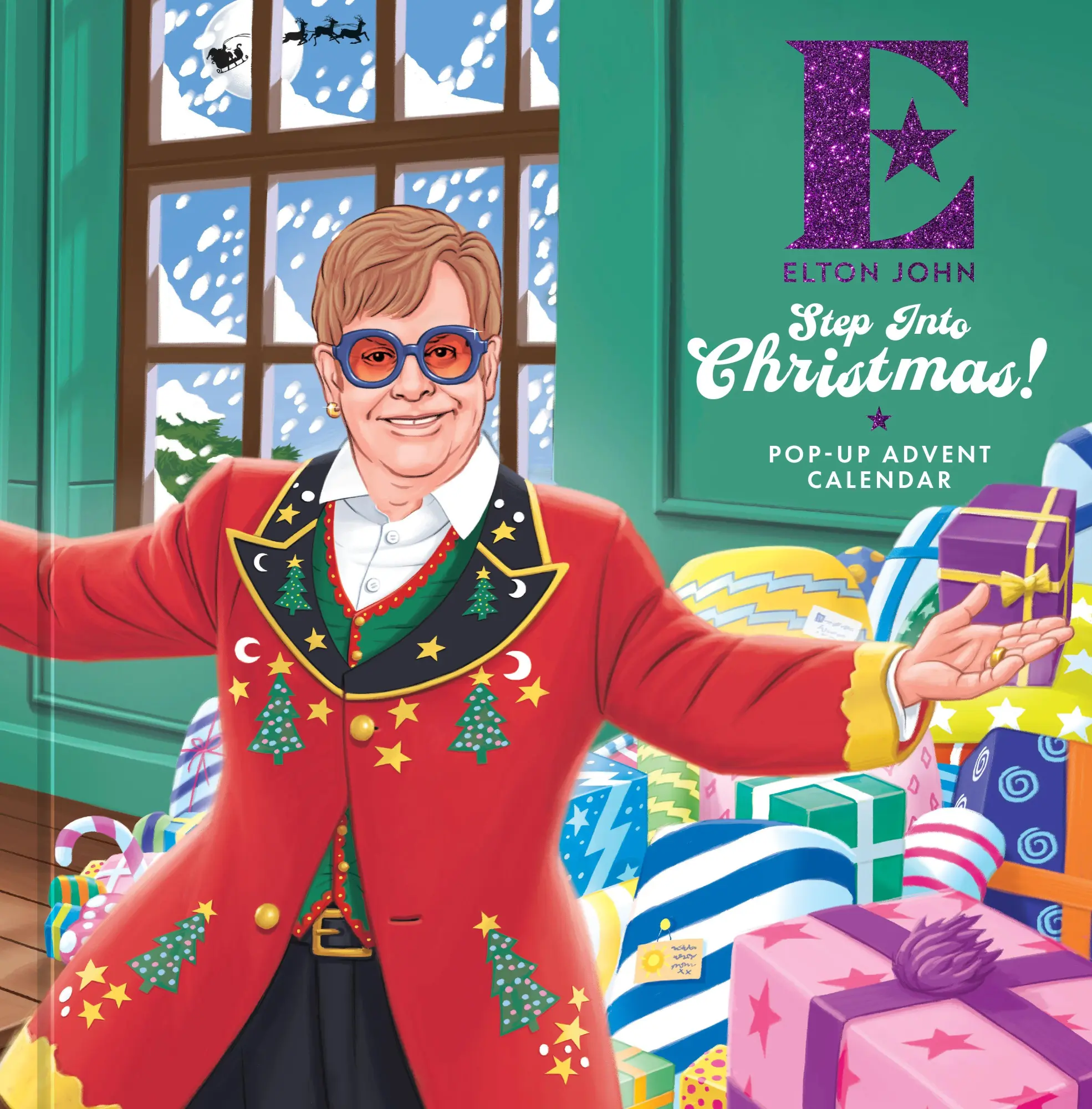 Cover: 9798337403663 | Elton John: Step Into Christmas! Pop-Up Advent Calendar | Kalender