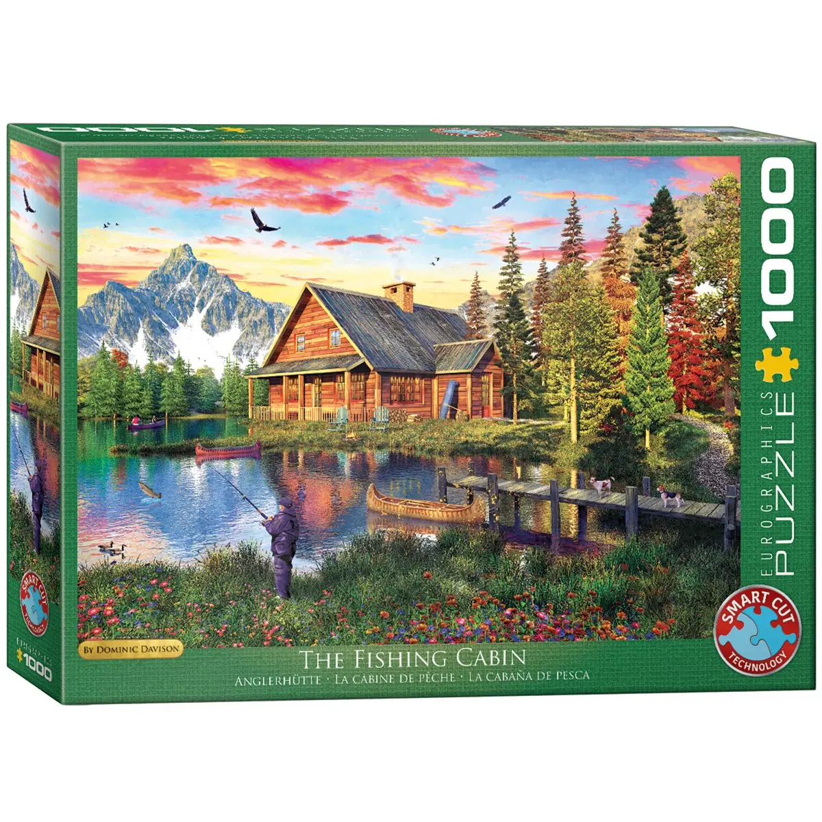 Cover: 628136653763 | The Fishing Cottage by Davison | Eurographics | Puzzle | Deutsch