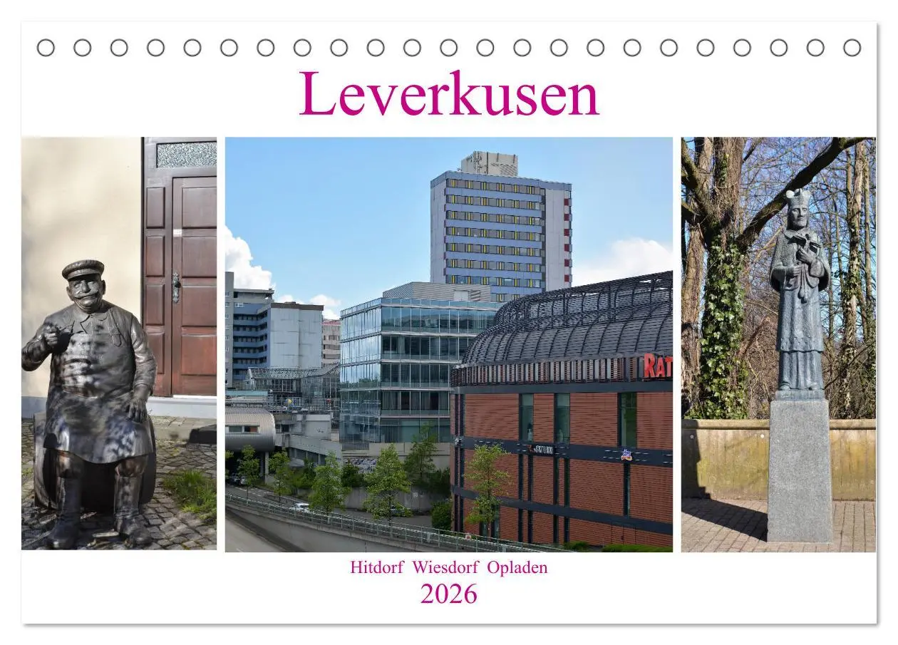 Cover: 9783457793763 | Leverkusen Hitdorf Wiesdorf Opladen (Tischkalender 2026 DIN A5...
