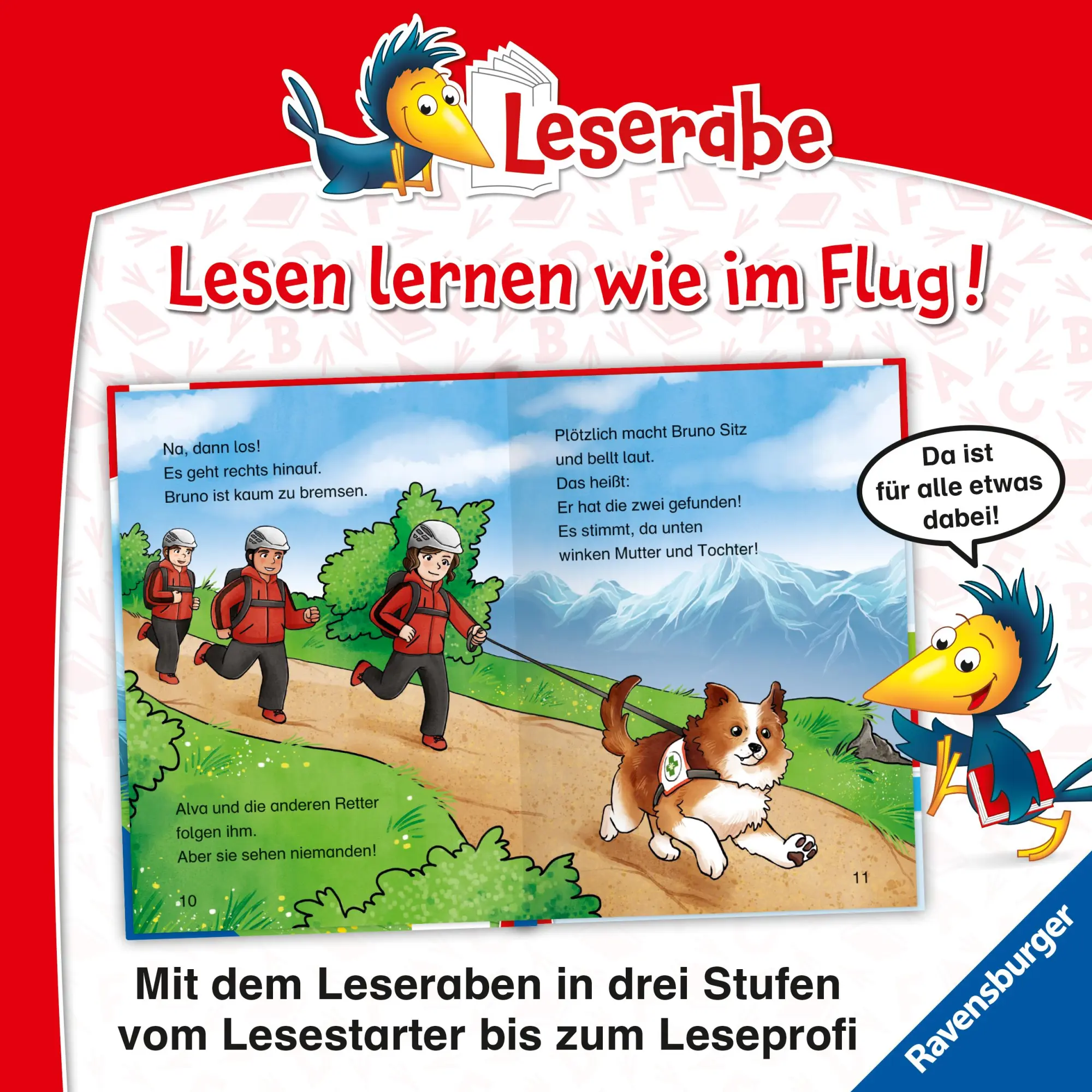 Bild: 9783473463763 | Leserabe 1. Lesestufe - Helfer in der Not. Spannende Hundegeschichten