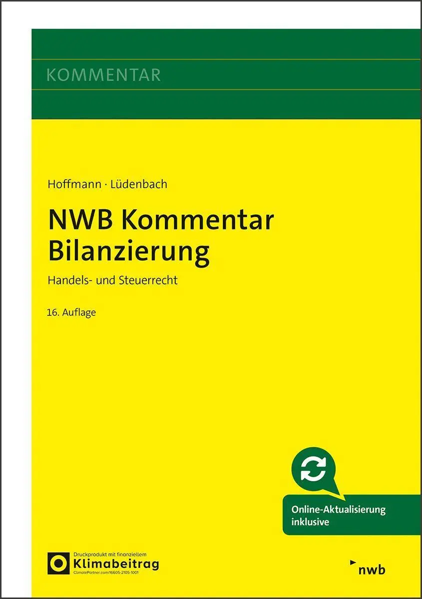 Cover: 9783482683763 | NWB Kommentar Bilanzierung | Handels- und Steuerrecht. | Lüdenbach