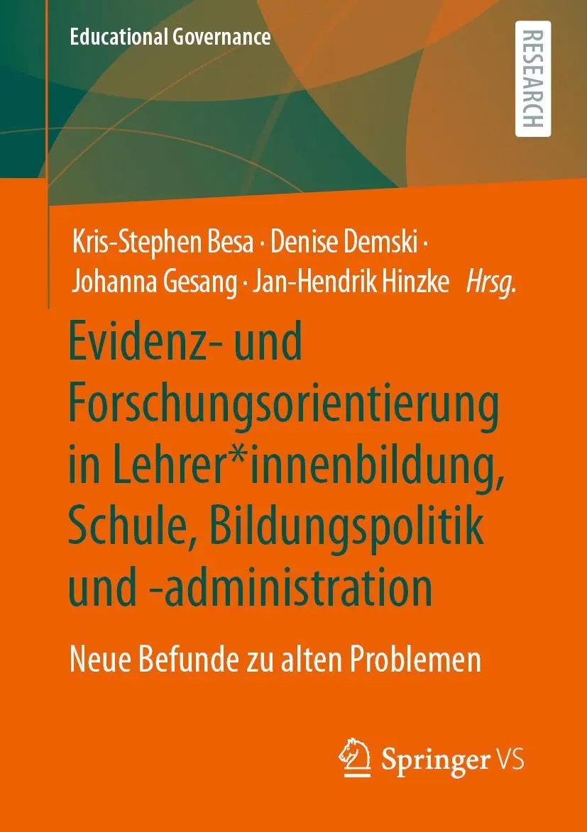 Cover: 9783658383763 | Evidenz- und Forschungsorientierung in Lehrer*innenbildung, Schule,...
