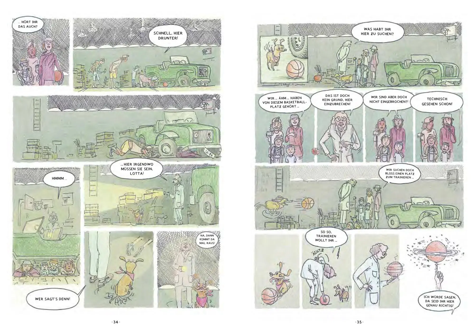 Bild: 9783792003763 | Wie wir einmal Dirk Nowitzki entführten | Graphic Novel | Sascha Reh