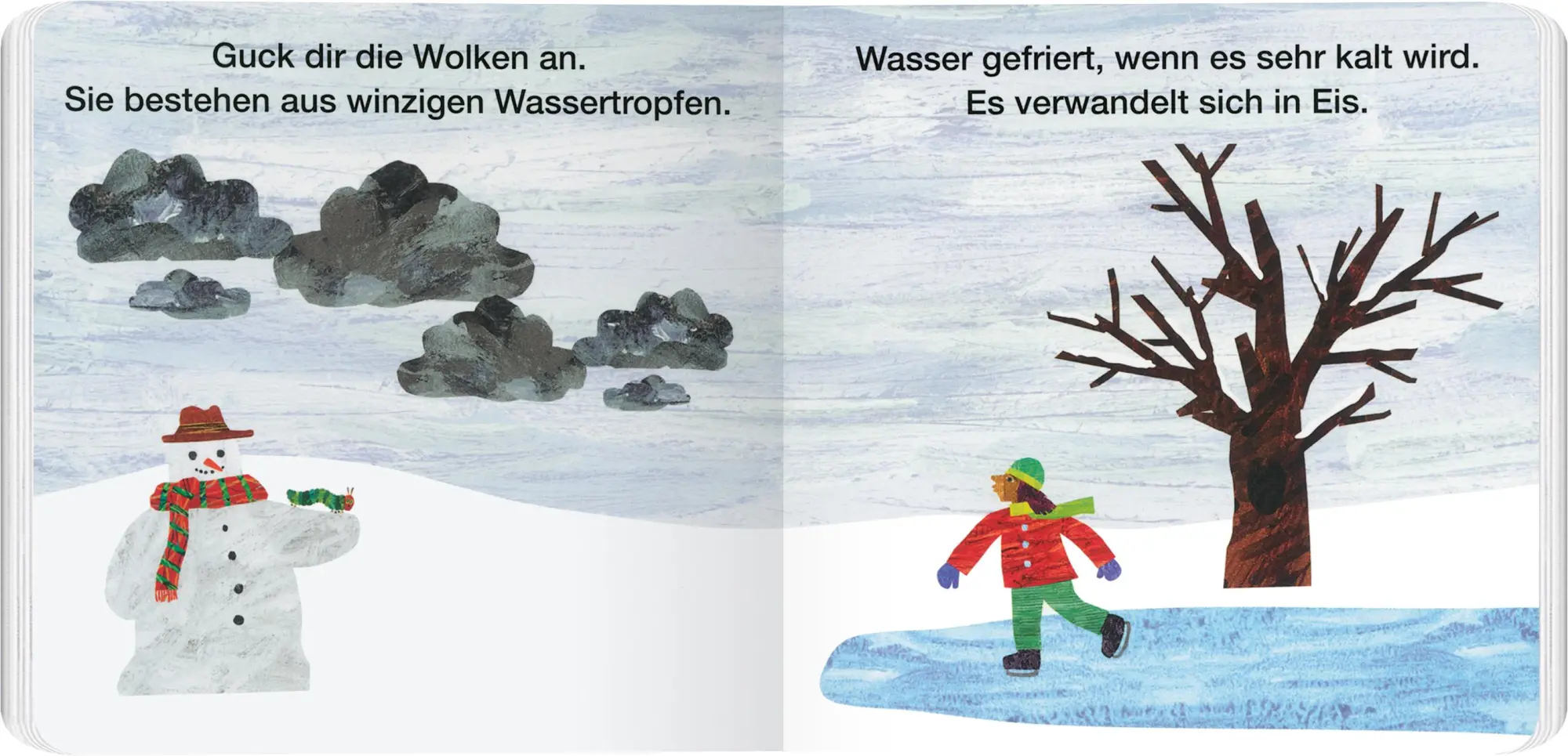 Bild: 9783836963763 | Warum schneit es? | Erklär mir das, kleine Raupe Nimmersatt! | Carle