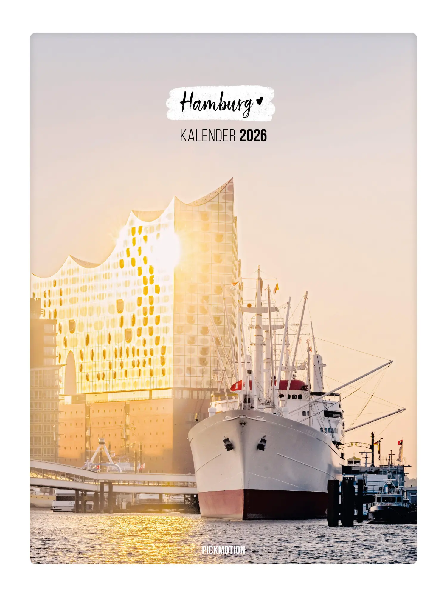 Cover: 4251781193863 | Wandkalender 2026 - Hamburg | Pickmotion | Kalender | Deutsch | 2026