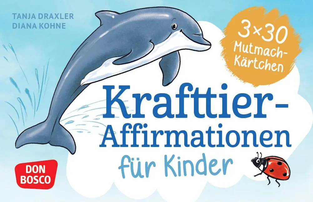 Cover: 4260694923863 | Krafttier-Affirmationen für Kinder | Tanja Draxler | Box | 90 S.